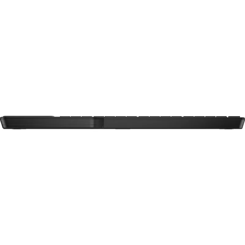 Bezvadu pilna izmēra tastatūra HP 475 — divu režīmu RF bezvadu un Bluetooth, membrānas, melna