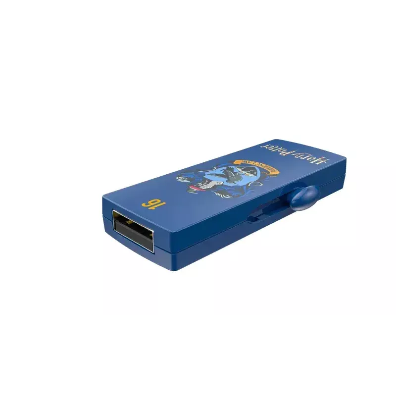 USB zibatmiņa EMTEC M730 Harry Potter 16 GB, USB Type-A 2.0, slīdkonstrukcija, zila