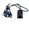 Vertiv Avocent MPUIQ-VMCHS kabeļa saskarnes/dzimuma pārveidotājs VGA (D-Sub) USB 2.0 Melns, Zils