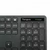 Targus EcoSmart AKB874UK tastatūra Universal USB QWERTY UK angļu Melna