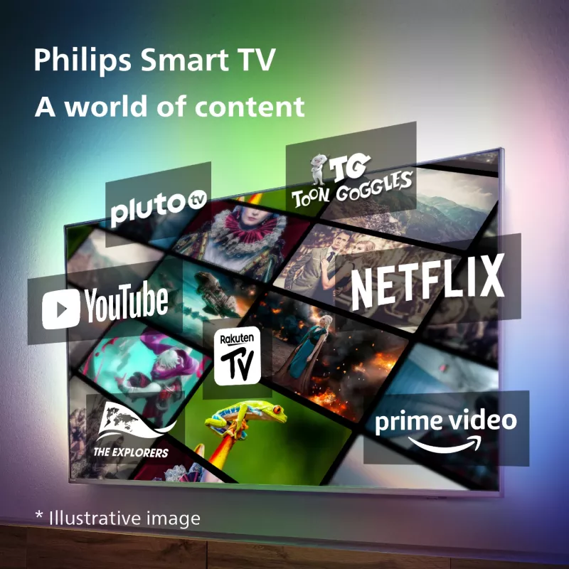 Philips 7600 series 75PUS7608/12 TV 190.5 cm (75 collas) 4K Ultra HD viedais televizors Wi-Fi Antracīts, Pelēks