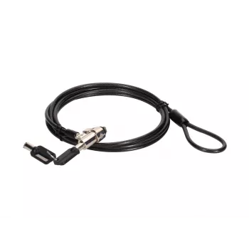 Conceptronic CUSTODIO02BS atslēgas klēpjdatora slēdzene, standarta drošības slots, 1,8 m