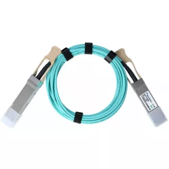 Optiskās šķiedras kabelis BlueOptics B4QY-BO QSFP56 uz QSFP56 10 m oranžs