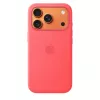 Silikona maciņš ar MagSafe Apple iPhone 17 Pro — Bright Guava (sarkans) — Vāciņš, piemērots 16 cm (6,3 collu)