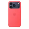 Silikona maciņš ar MagSafe Apple iPhone 17 Pro — Bright Guava (sarkans) — Vāciņš, piemērots 16 cm (6,3 collu)