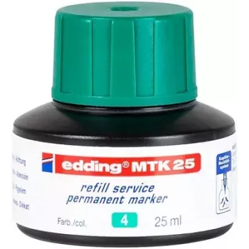 Marķiera uzpilde Edding MTK 25 Zaļa 25 ml
