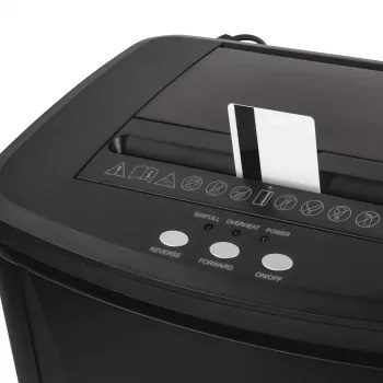 Hama Premium AutoM120 papīra smalcinātājs, mikro griezums, 60 dB, 22,5 cm, melns