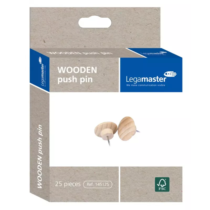 Spraudītes Legamaster WOODEN 25gab
