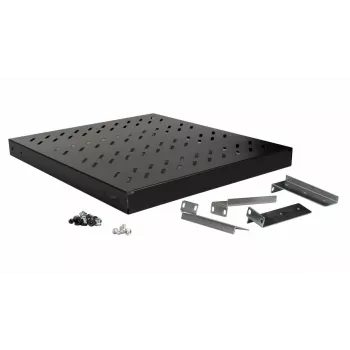 Plaukts statīvam Equip Variable Shelf 19 inch 1U 500 mm melns