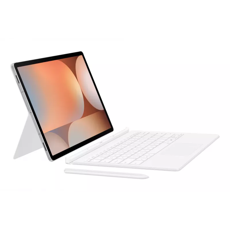 Flip vāciņš Samsung EF-DX825 for Galaxy Tab S10+ S9+ S9 FE 12.4 inch balta