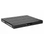 Equip bīdāmais plaukts 19 inch, 1U, 600MM, melns
