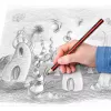 Zīmulis Staedtler Jumbo 2B sešstūrains, serdeņa Ø 3 mm, daudzkrāsains, 1 gab.