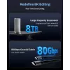 TerraMaster D1 SSD Pro SSD korpuss Alumīnijs M.2
