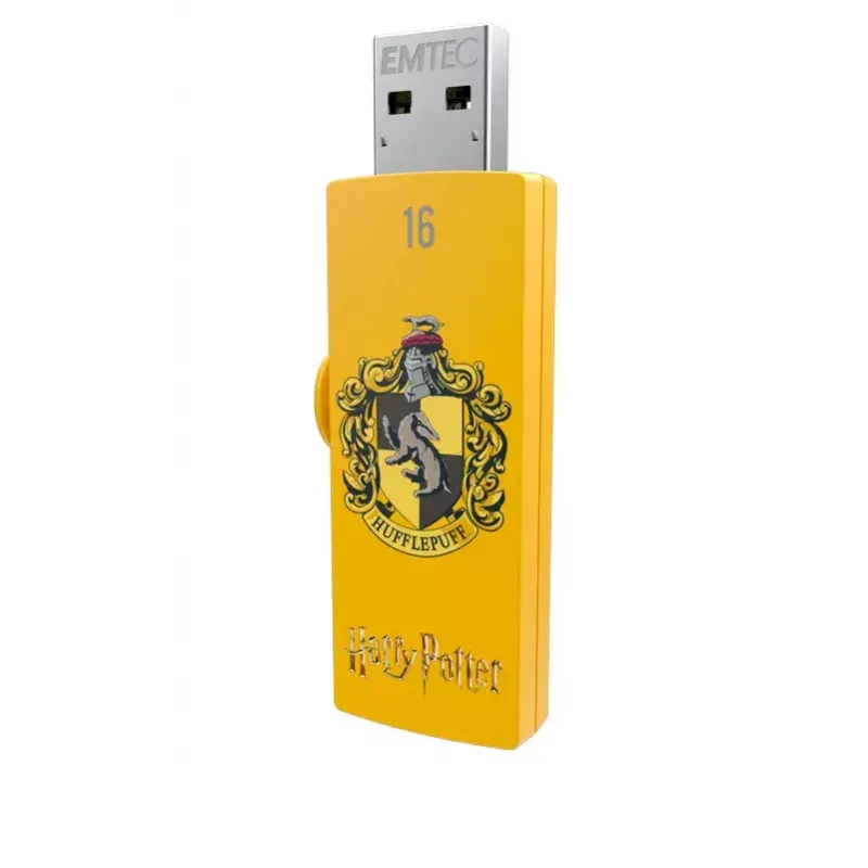 USB zibatmiņa EMTEC M730 Harry Potter 16 GB USB Type-A 2.0 dzeltena, slīdforma faktors
