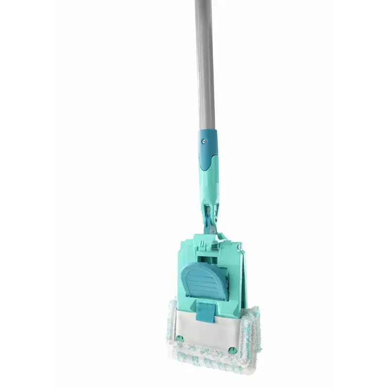 Grīdas tīrīšanas komplekts Leifheit PowerClean M 1055510 ar mikrošķiedras drānu un regulējamu kātu