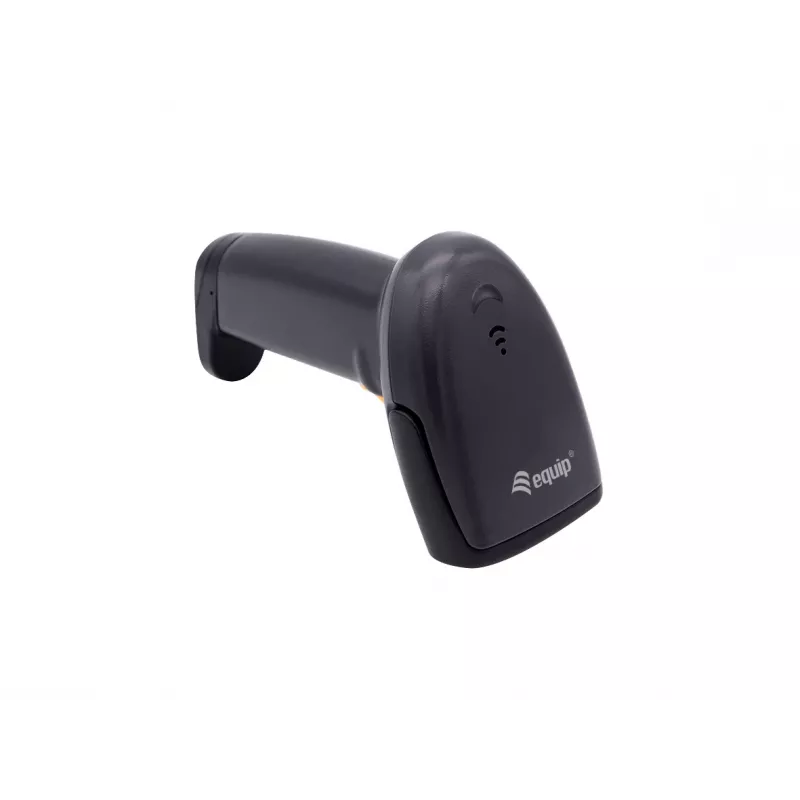 Rokas svītrkodu skeneris Equip USB 1D ar statīvu LED vadu 1,8 m