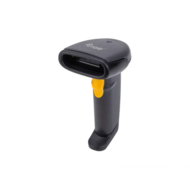 Rokas svītrkodu skeneris Equip USB 1D ar statīvu LED vadu 1,8 m