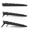 CHERRY Stream tastatūra Ultimate — pilna izmēra USB, RF bezvadu un Bluetooth tastatūra, QWERTY angļu valodā, LED fona apgaismojums, melna