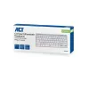 ACT Portable Bluetooth tastatūra Azerty/BE layout Wireless balta 75%