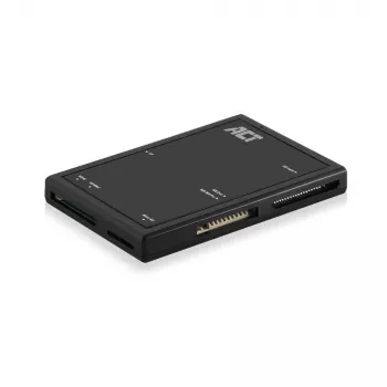 ACT USB 3.0 karšu lasītājs AC6370 CF MMC MS Duo MicroSD SDHC Melns