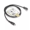ACT USB 3.0 10Gbps 60W USB Type-C (taisns) uz USB Type-C (augšup/lejup leņķveida) Kabelis, 2 metri