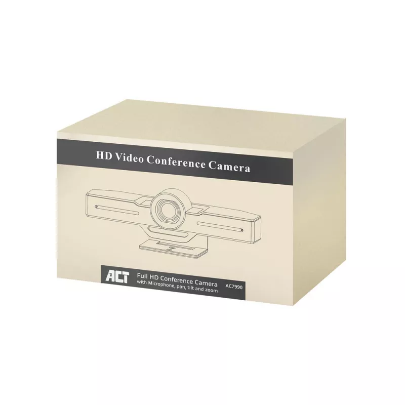ACT Full HD Conference Camera with Microphone, pan, tilt and zoom