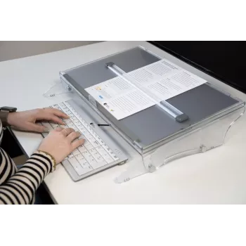 BakkerElkhuizen FlexDesk 640 ar ComfortRead regulējamu augstumu galds