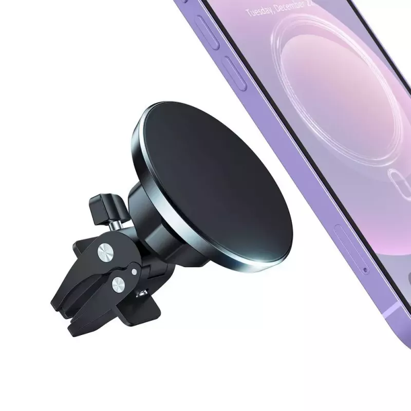 Magnētiskais automašīnas tālruņa turētājs CHOETECH iPhone 12, piemērots paneļa/ventilācijas restēm, kompakts stiprinājums