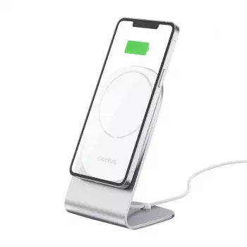Bezvadu magnētiskais lādētājs CHOETECH H047 15 W MagSafe saderīga ātrā uzlāde viedtālruņiem