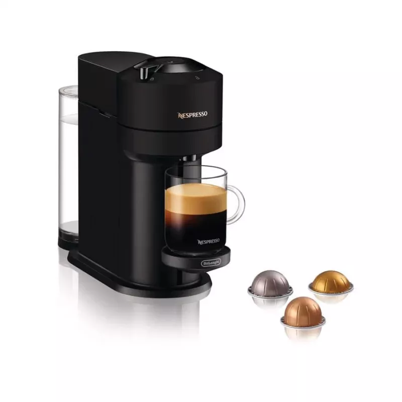 De’Longhi Nespresso Vertuo Next kapselu kafijas automāts – matēti melns