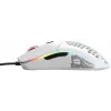 Glorious Gaming Glorious Model O pele, parasta (balta), labroču, optiskā, USB Type-A, 12000 DPI, balta