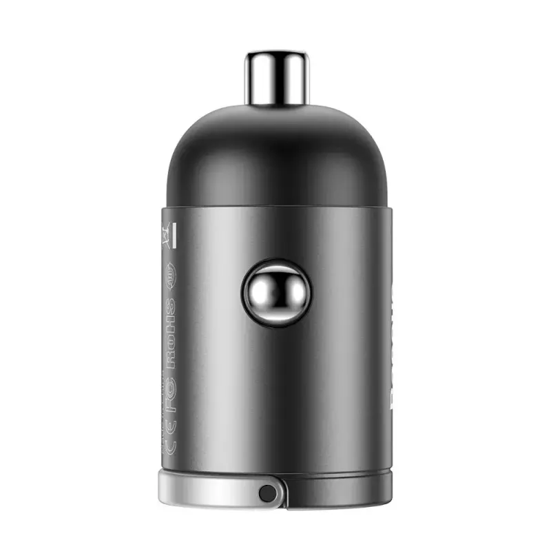 Sienas lādētājs Baseus VCHX-B0G 30W ar QC4.0 un PD3.0 atbalstu