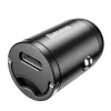 Sienas lādētājs Baseus VCHX-B0G 30W ar QC4.0 un PD3.0 atbalstu