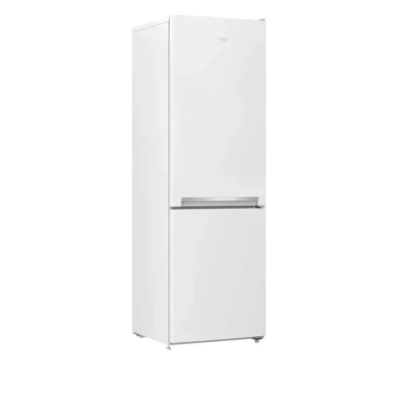 Ledusskapis-saldētava BEKO RCSA270K40WN, brīvstāvošs, 262 L kopā (175 L ledusskapis / 87 L saldētava), 1708 mm, balts
