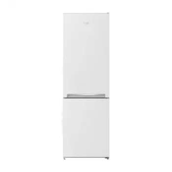 Ledusskapis-saldētava BEKO RCSA270K40WN, brīvstāvošs, 262 L kopā (175 L ledusskapis / 87 L saldētava), 1708 mm, balts