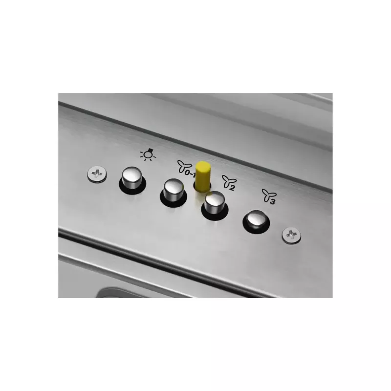 Electrolux LFP536X Daļēji iebūvējams (izvelkams) Pelēks, Nerūsējošais tērauds 600 m³/h