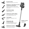Electrolux EP31CB21GP 2-in-1 stick vacuum baterija Dry Cyclonic Bagless 0.5 L 15 W pelēka, Tungsten 2 Ah