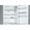 Bosch Serie 4 KGN49XLEA ledusskapis ar saldētavu, brīvi stāvošs, 438 L, nerūsējošais tērauds
