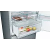 Bosch Serie 4 KGN49XLEA ledusskapis ar saldētavu, brīvi stāvošs, 438 L, nerūsējošais tērauds