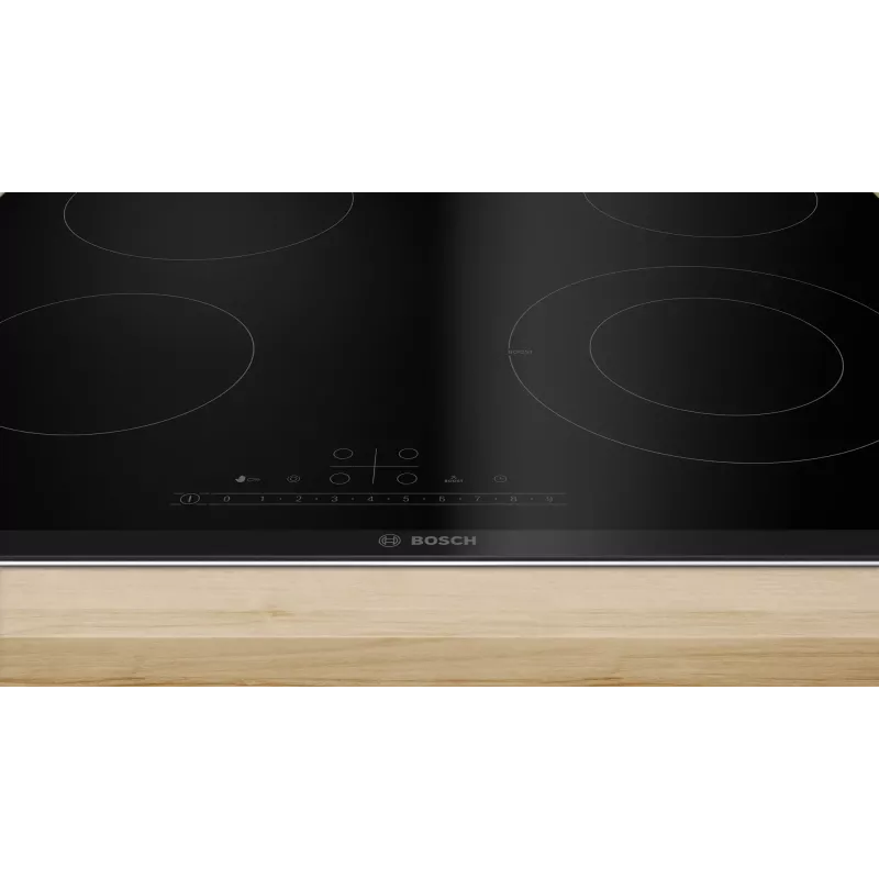 Bosch Serie 6 PKF675FP2E plīts virsma Melns Iebūvējams 60 cm Keramiskā plīts virsma 4 zona(s)