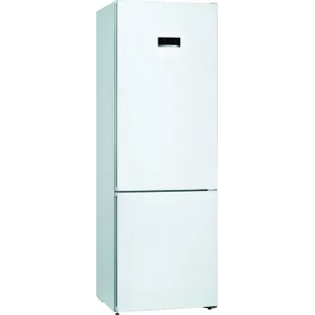 Bosch Serie 4 KGN49XWEA ledusskapis ar saldētavu Brīvi stāvoša 438 L Balts