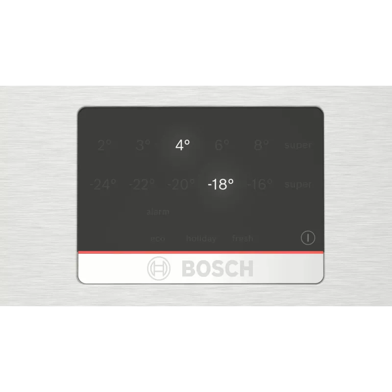 Bosch Serie 6 KGN39AIBT ledusskapis ar saldētavu Brīvstāvošs 363 L Nerūsējošais tērauds