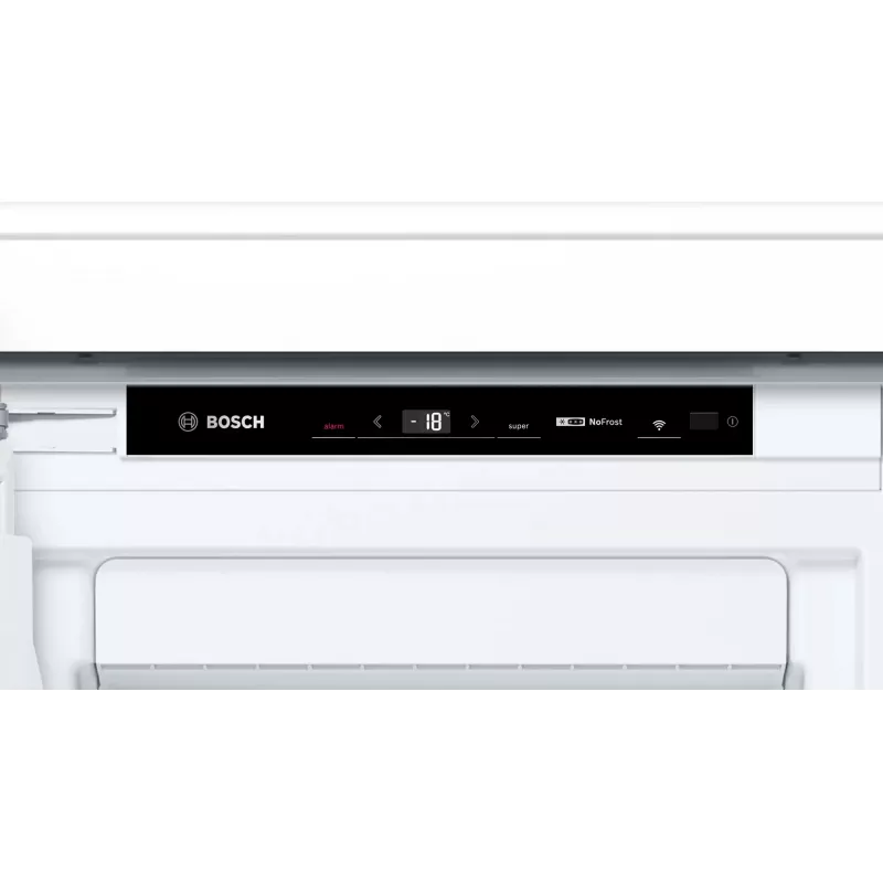 Bosch Serie 8 GIN81HNE0 saldētava Vertikālā saldētava Iebūvējama 212 L Balta