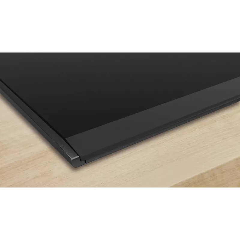 Bosch Serie 6 PVQ895H26E plīts virsma melna Iebūvējama 80 cm Zonu indukcijas plīts virsma 4 zonu(as) Iebūvēts tvaika nosūcējs