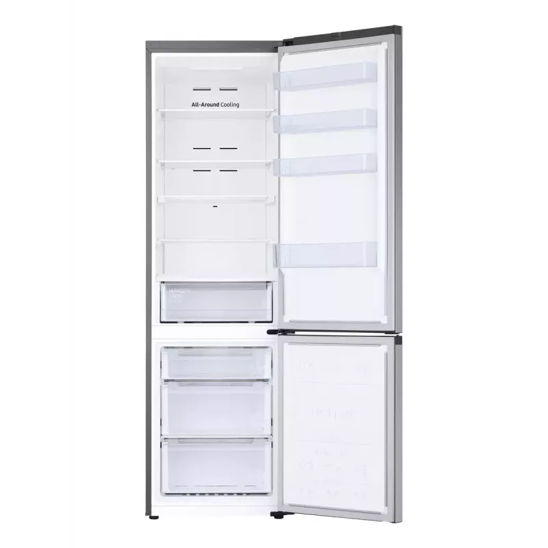 Samsung RB38C671DSA Brīvstāvošais ledusskapis 390 L Sudraba