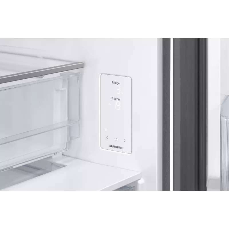 Samsung RB53DG703ES9EO ledusskapis-saldētava brīvstāvošs 538 L platīna, nerūsējošais tērauds