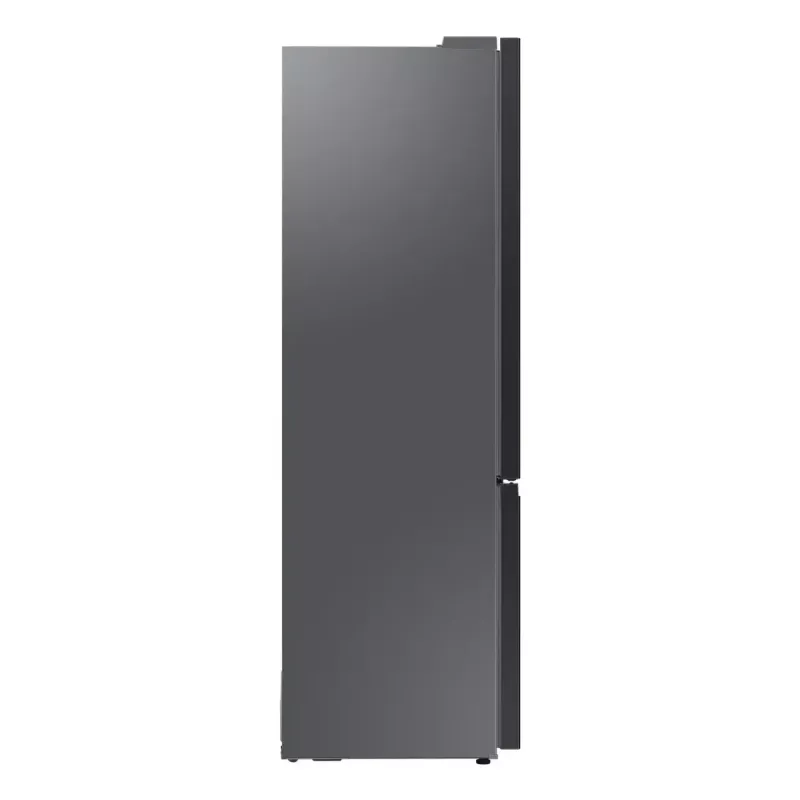 Brīvi stāvošs ledusskapis Samsung RB38C6B2E22 ar No Frost, labās puses eņģes, 35 dB, energoklase E, 8 kg/24h sasaldēšanas jauda, 4 plaukti, 2 dārzeņu atvilktnes, melns