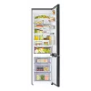 Brīvi stāvošs ledusskapis Samsung RB38C6B2E22 ar No Frost, labās puses eņģes, 35 dB, energoklase E, 8 kg/24h sasaldēšanas jauda, 4 plaukti, 2 dārzeņu atvilktnes, melns