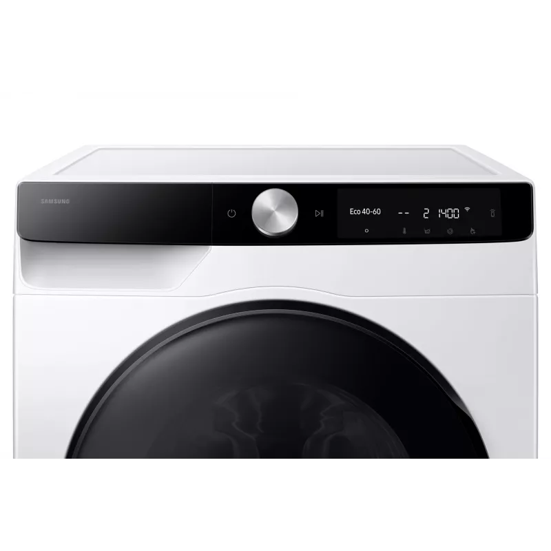 Samsung WD90DG6G94BKU4 veļas žāvētājs Brīvstāvošs Ielādēšana no priekšas Balts