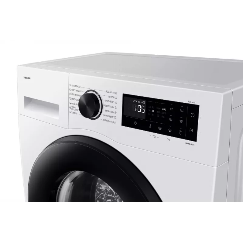 Samsung WW90DG5G34AELE veļas mazgājamā mašīna ar priekšējo ielādi 9 kg 1400 apgr./min Balta